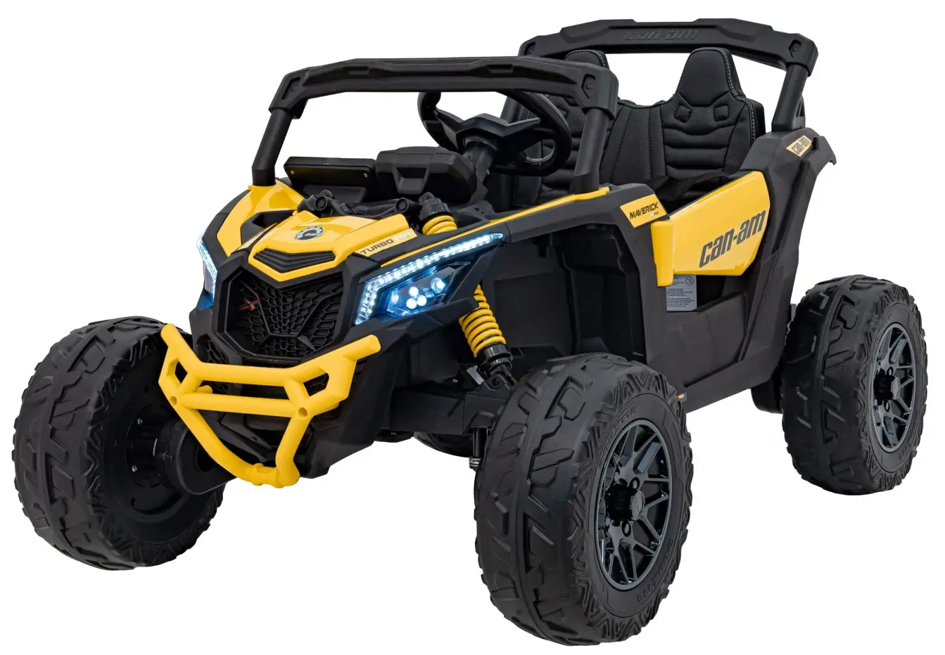 Masinuta electrica Ramiz Can-Am Maverick (Yellow)