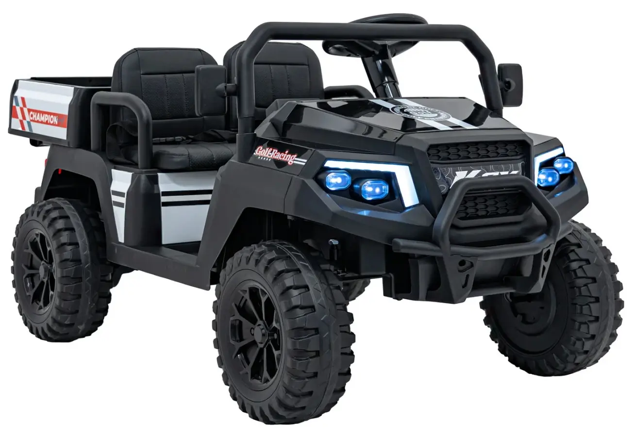 Masinuta electrica Ramiz Champion Pick-Up (Black)