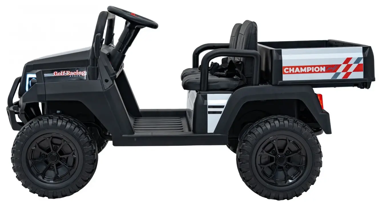 Masinuta electrica Ramiz Champion Pick-Up (Black)