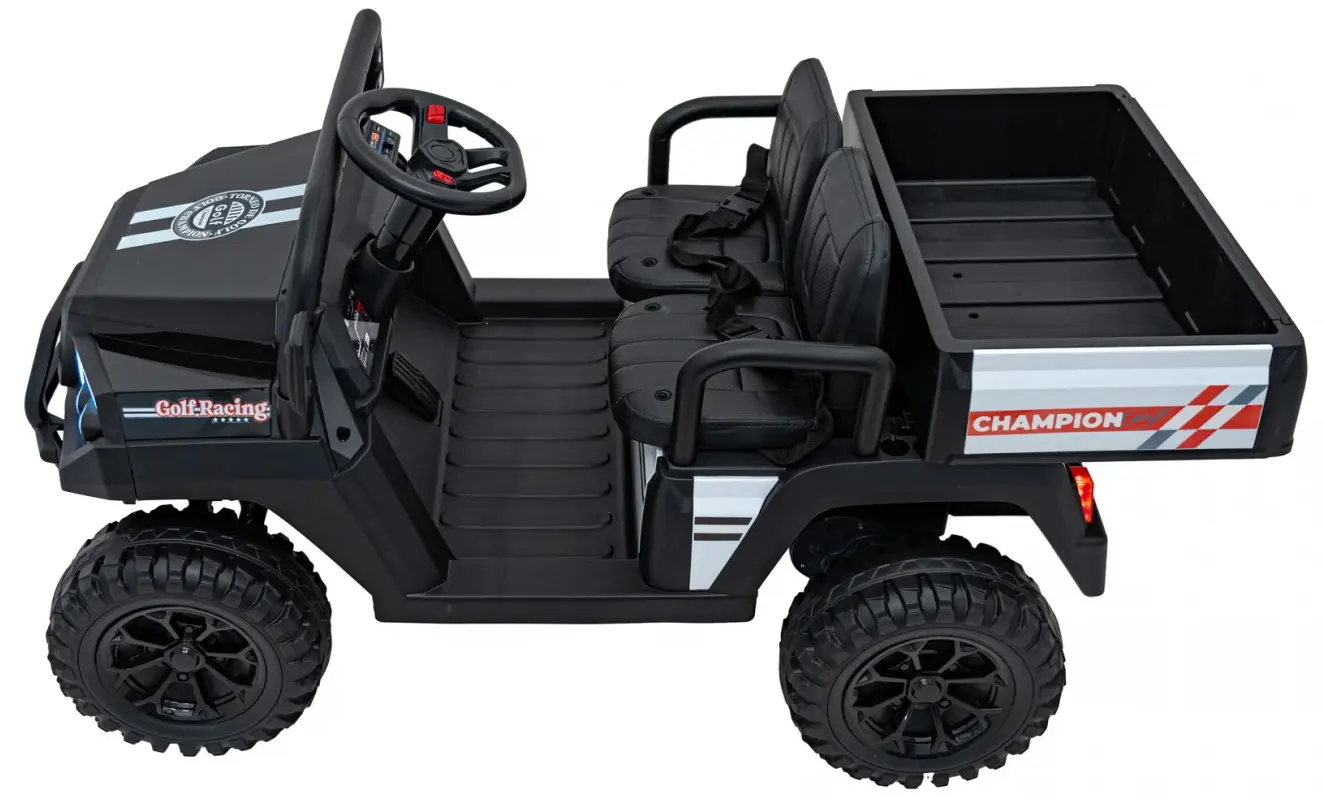 Masinuta electrica Ramiz Champion Pick-Up (Black)