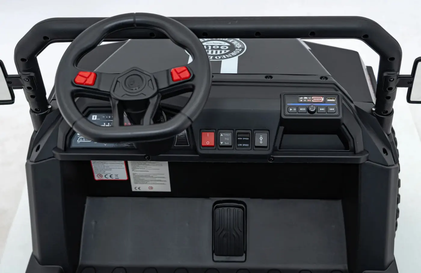 Masinuta electrica Ramiz Champion Pick-Up (Black)