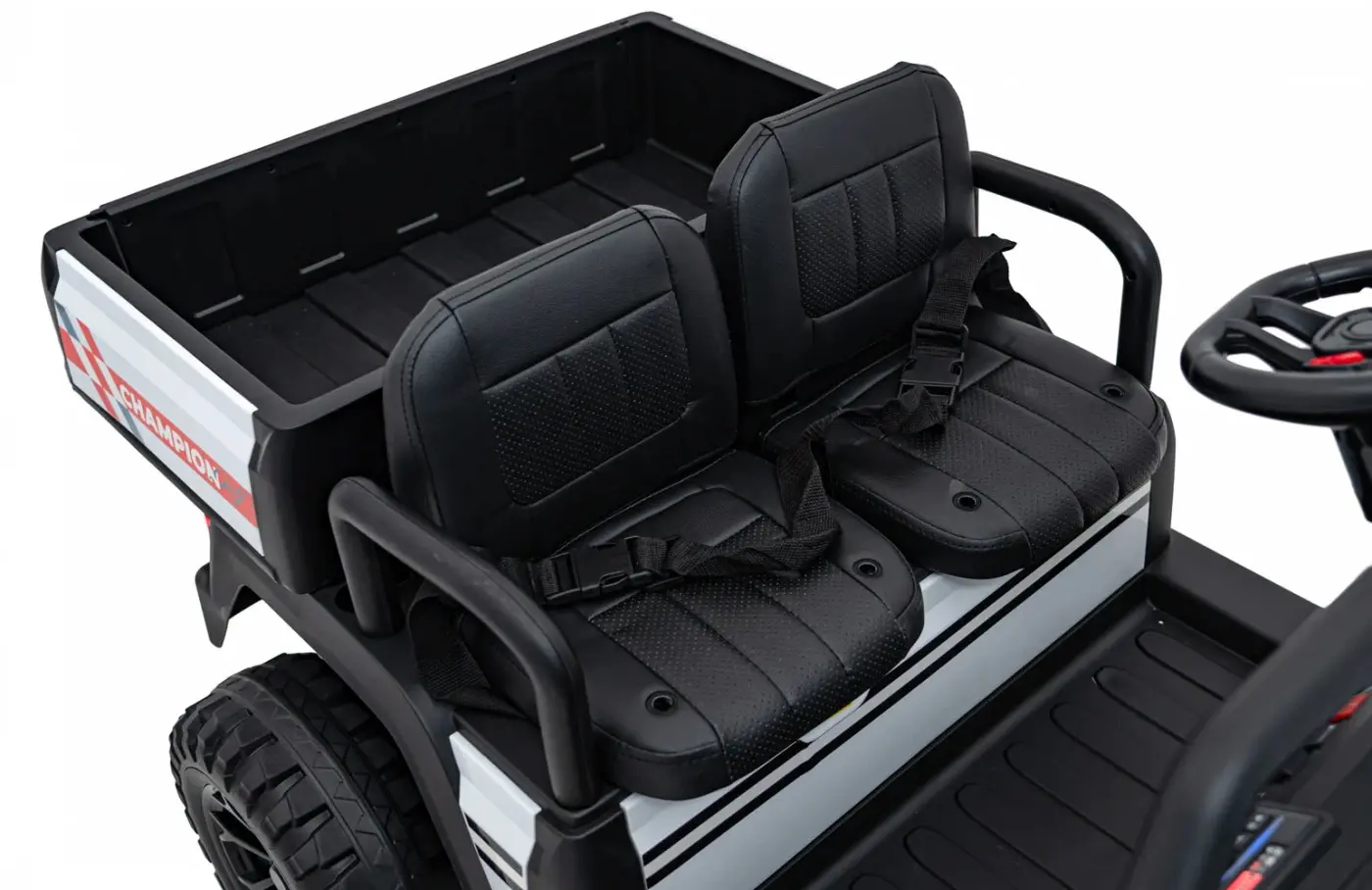 Masinuta electrica Ramiz Champion Pick-Up (Black)