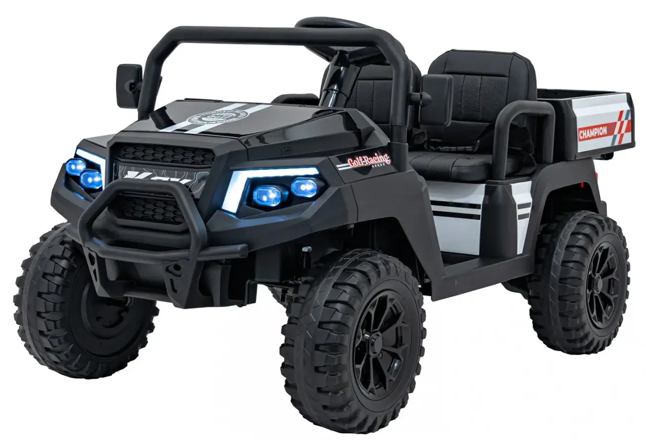 Masinuta electrica Ramiz Champion Pick-Up (Black)