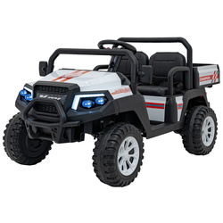 Masinuta electrica Ramiz Champion Pick-Up (White)