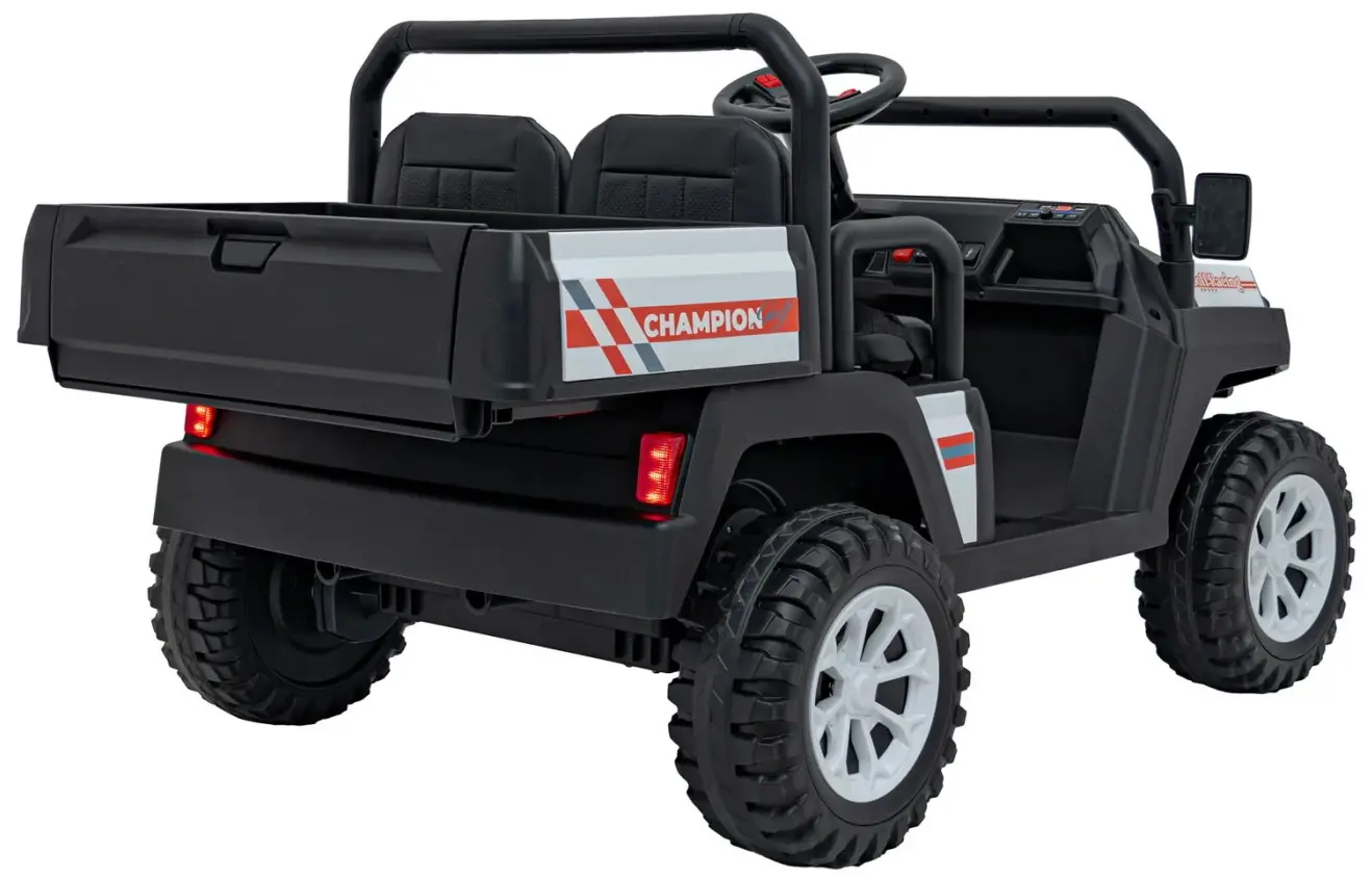 Masinuta electrica Ramiz Champion Pick-Up (White)