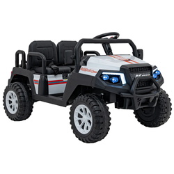 Masinuta electrica Ramiz Champion (White) Thumb