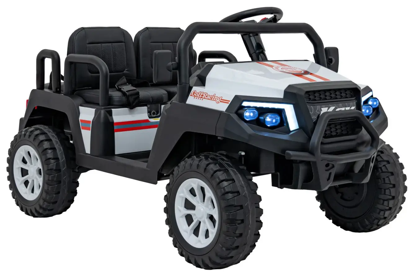 Masinuta electrica Ramiz Champion (White) - 3