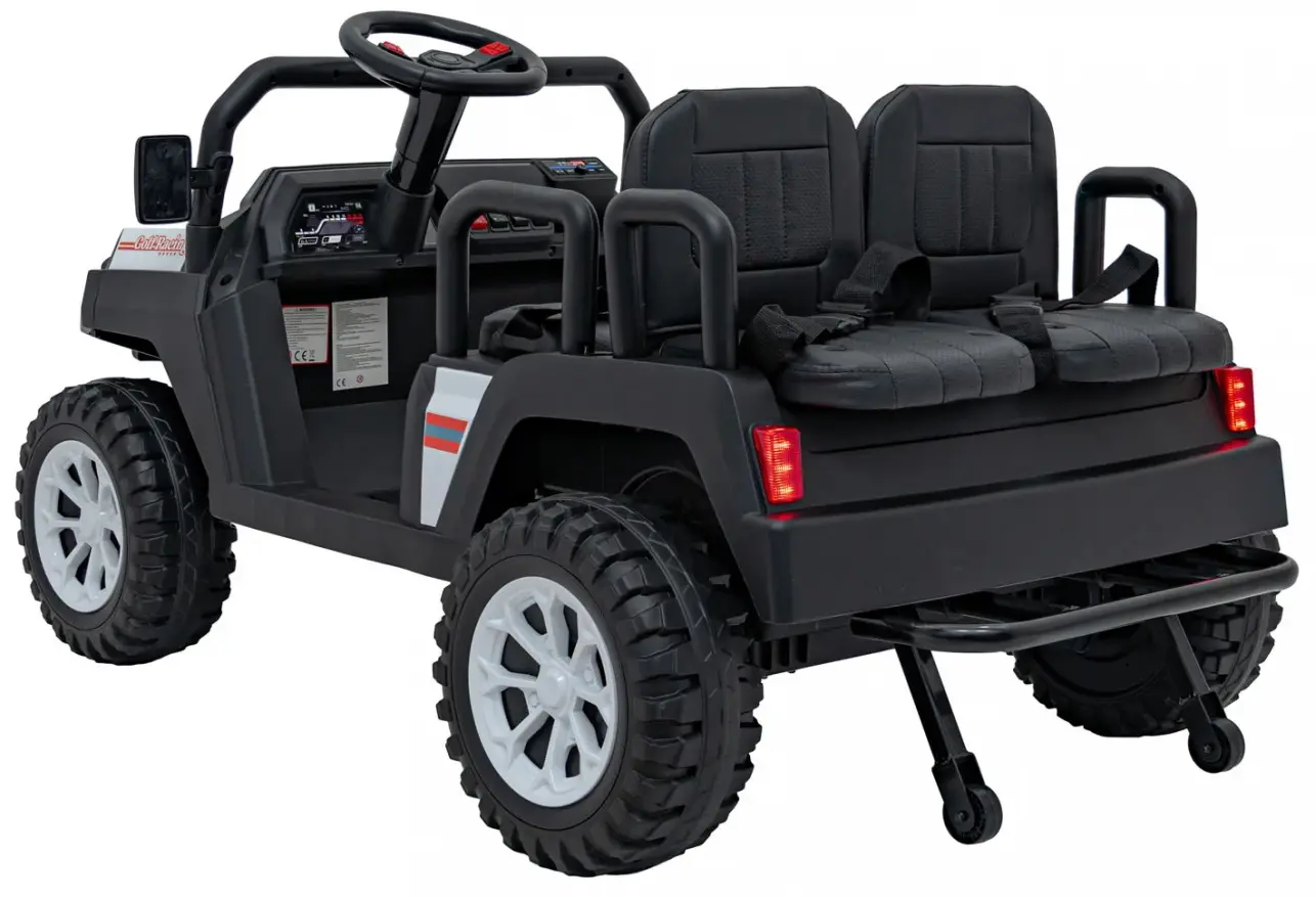 Masinuta electrica Ramiz Champion (White) - 5