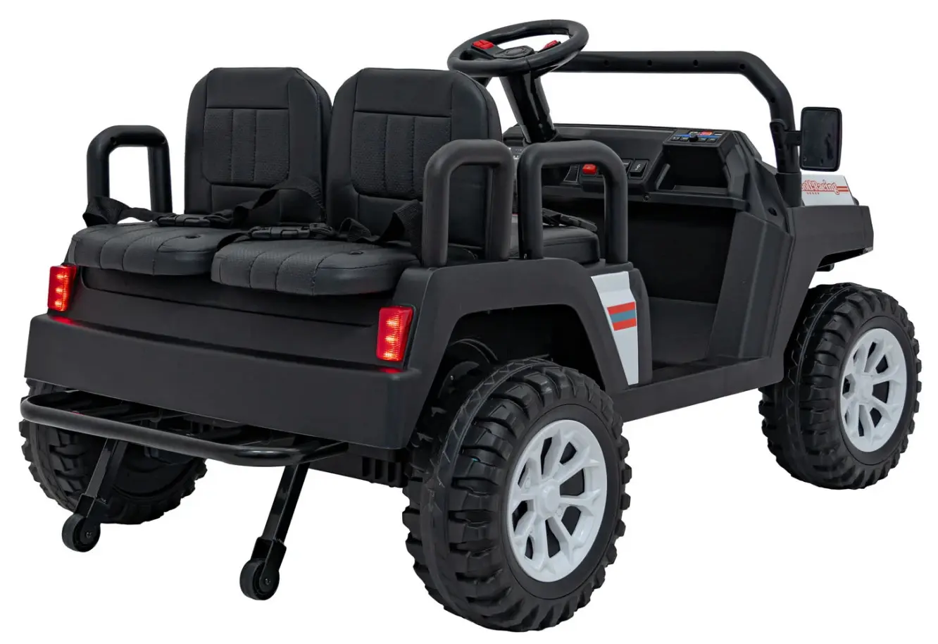 Masinuta electrica Ramiz Champion (White) - 6