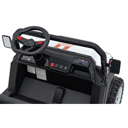 Masinuta electrica Ramiz Champion (White) Thumb