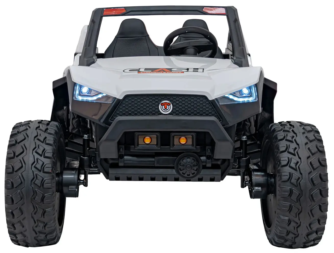 Masinuta electrica Ramiz Clash Strong 4x4 (White)