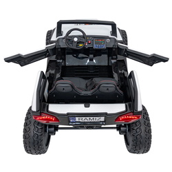 Masinuta electrica Ramiz Clash Strong 4x4 (White) Thumb