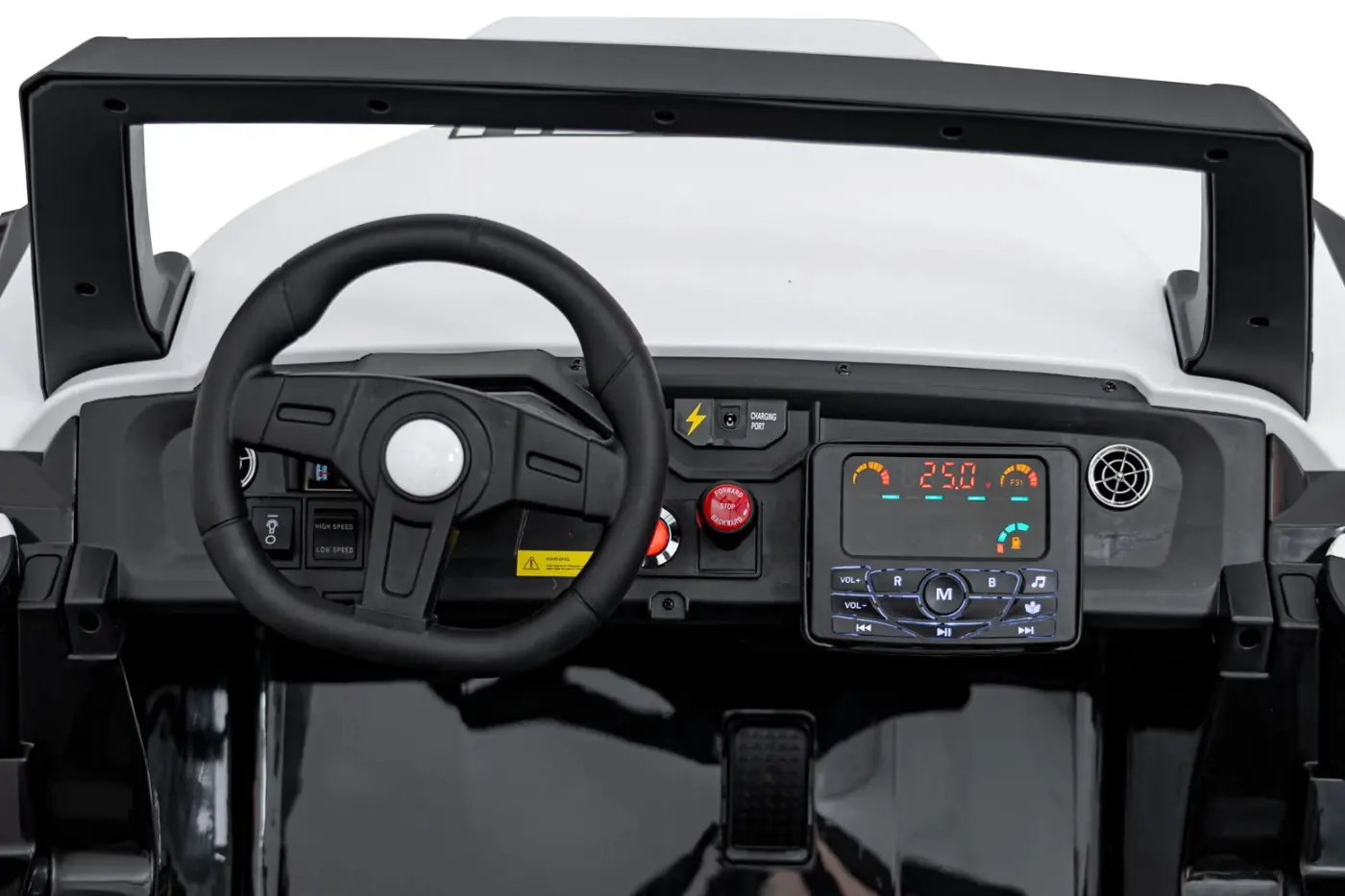 Masinuta electrica Ramiz Clash Strong 4x4 (White)