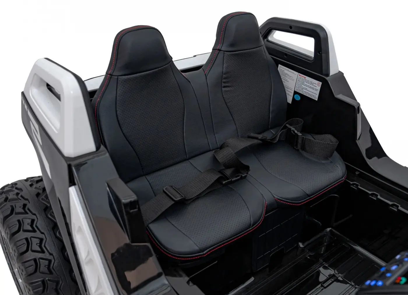 Masinuta electrica Ramiz Clash Strong 4x4 (White)