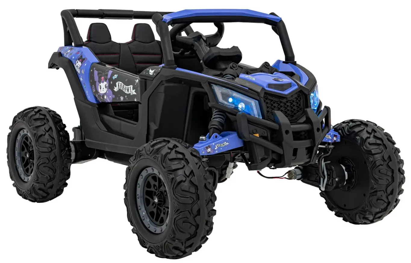 Masinuta electrica Ramiz Defend 4x4 Kuromi (Purple)