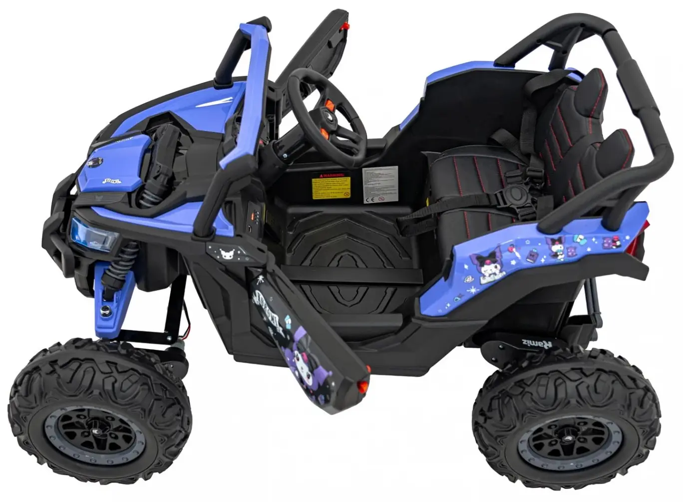 Masinuta electrica Ramiz Defend 4x4 Kuromi (Purple)