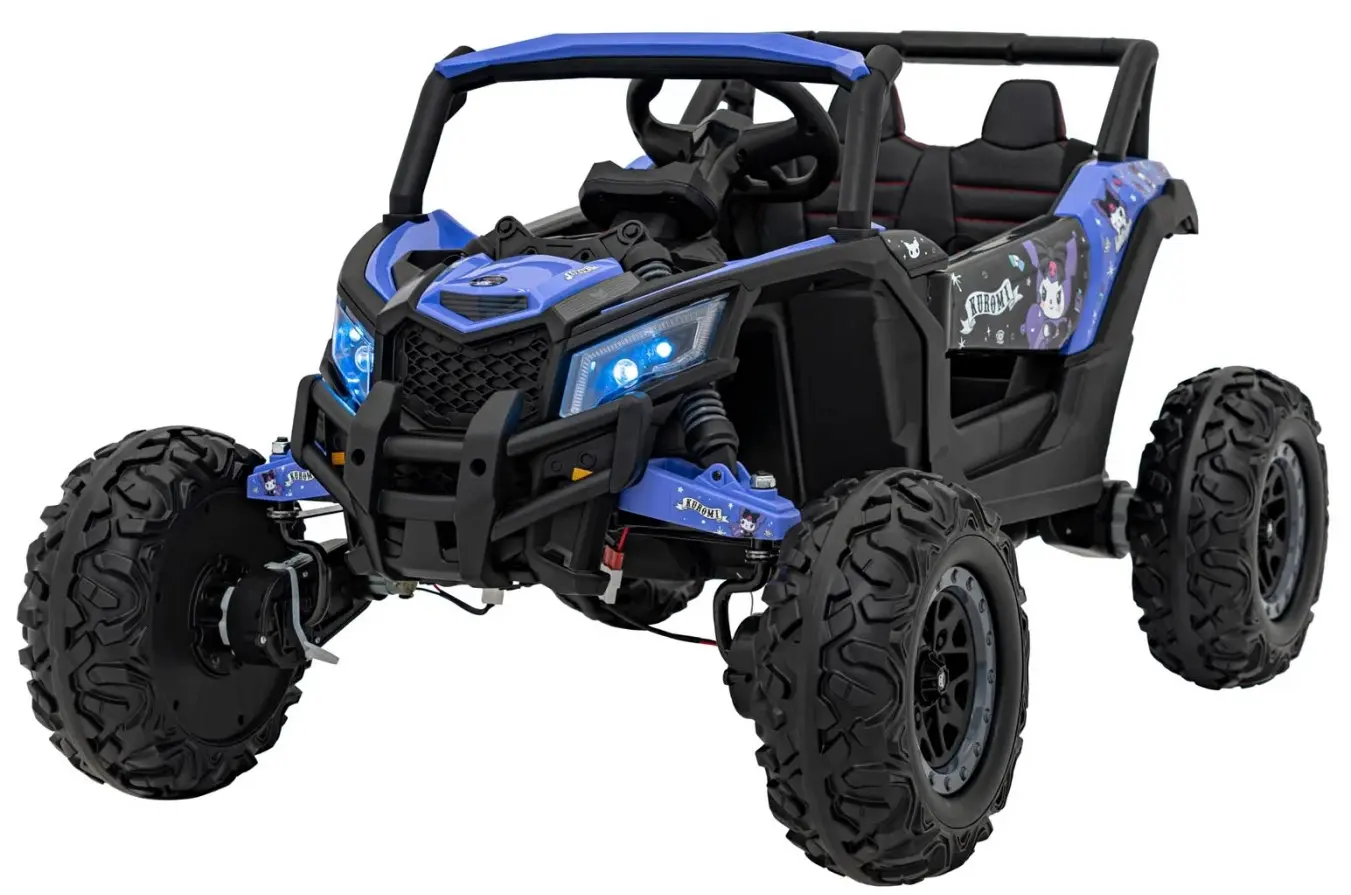 Masinuta electrica Ramiz Defend 4x4 Kuromi (Purple)