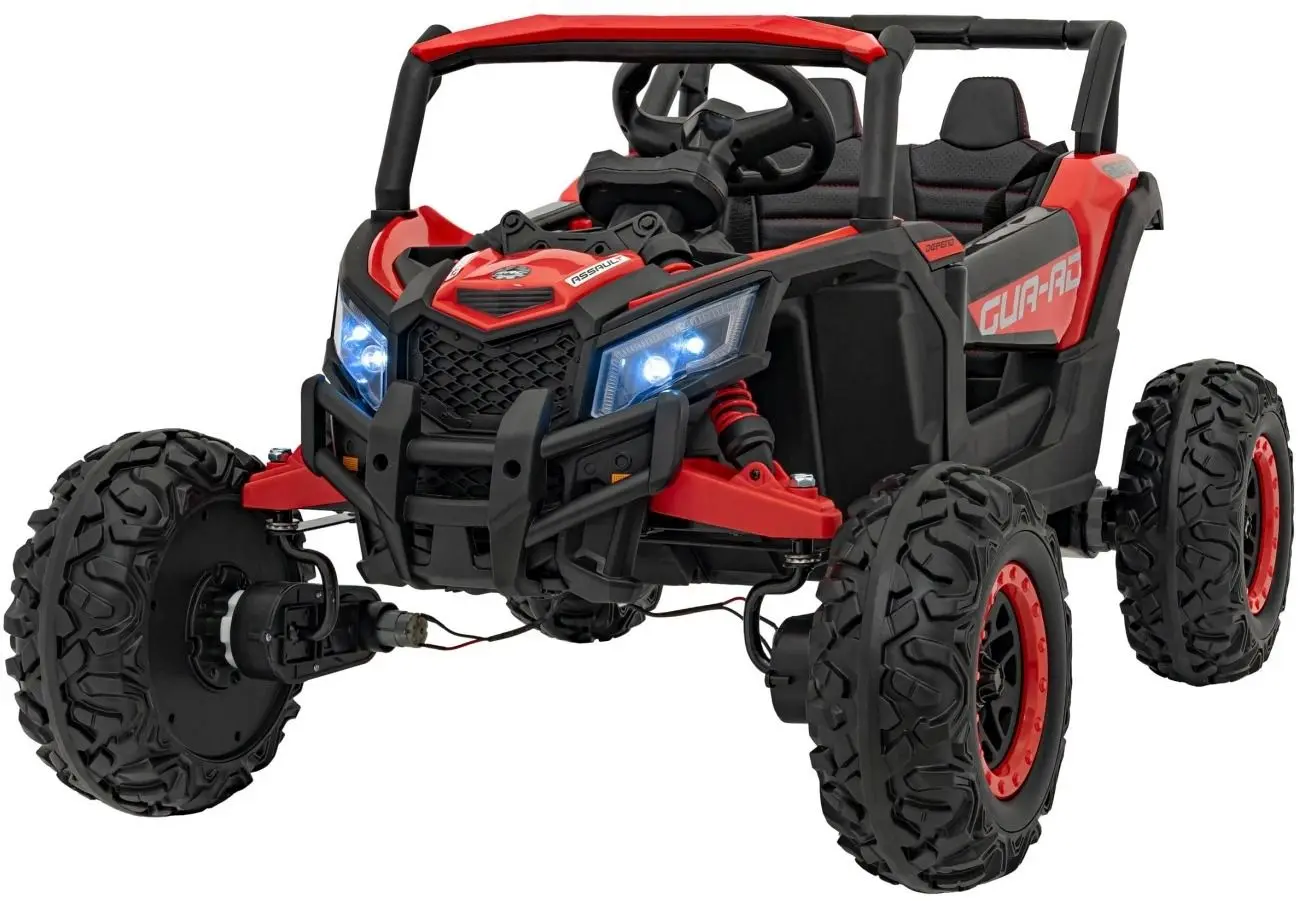 Masinuta electrica Ramiz Defend 4x4 (Red)