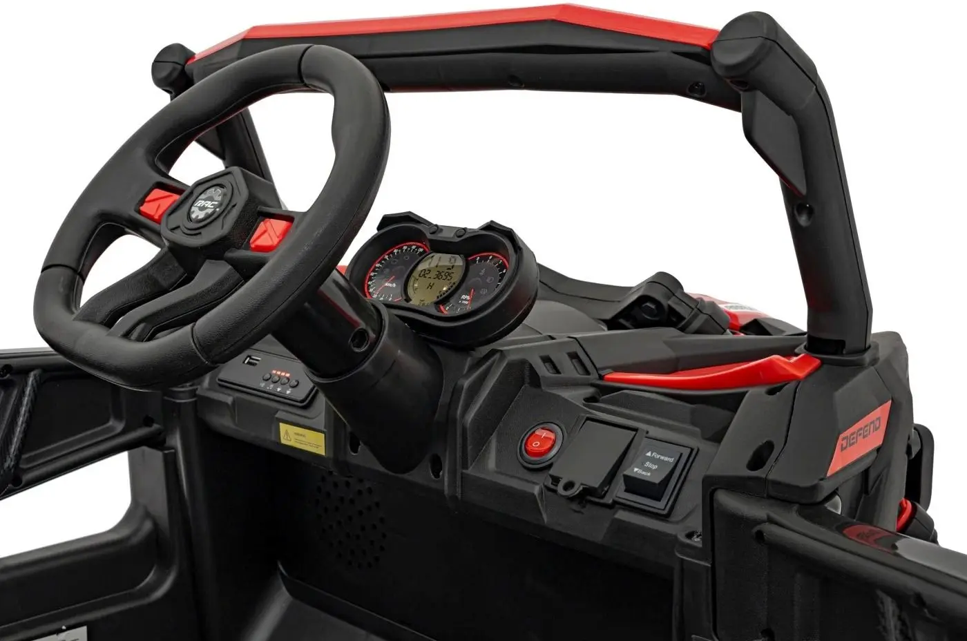 Masinuta electrica Ramiz Defend 4x4 (Red)