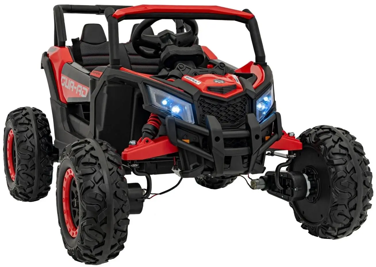 Masinuta electrica Ramiz Defend 4x4 (Red)