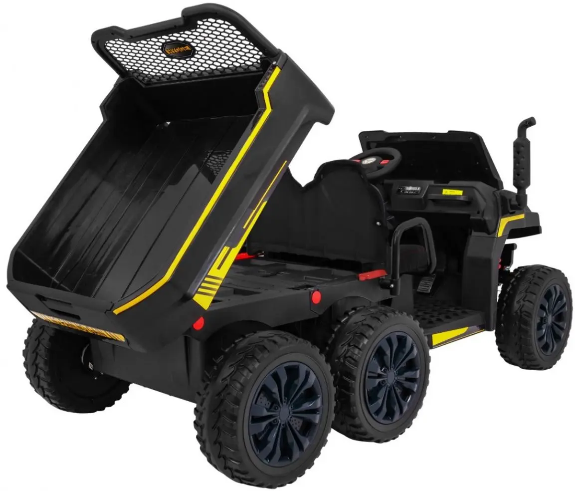 Maşinuţă electrică Ramiz Farmer Truck (Black) - 7
