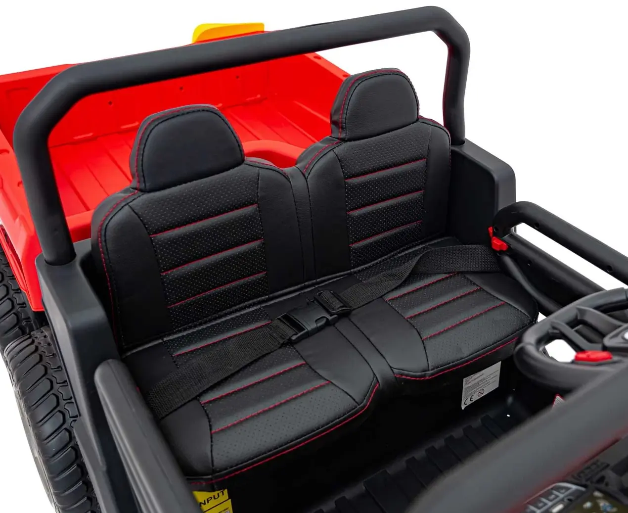 Masinuta electrica Ramiz Farmer Truck Speed 900 (Red) - 12