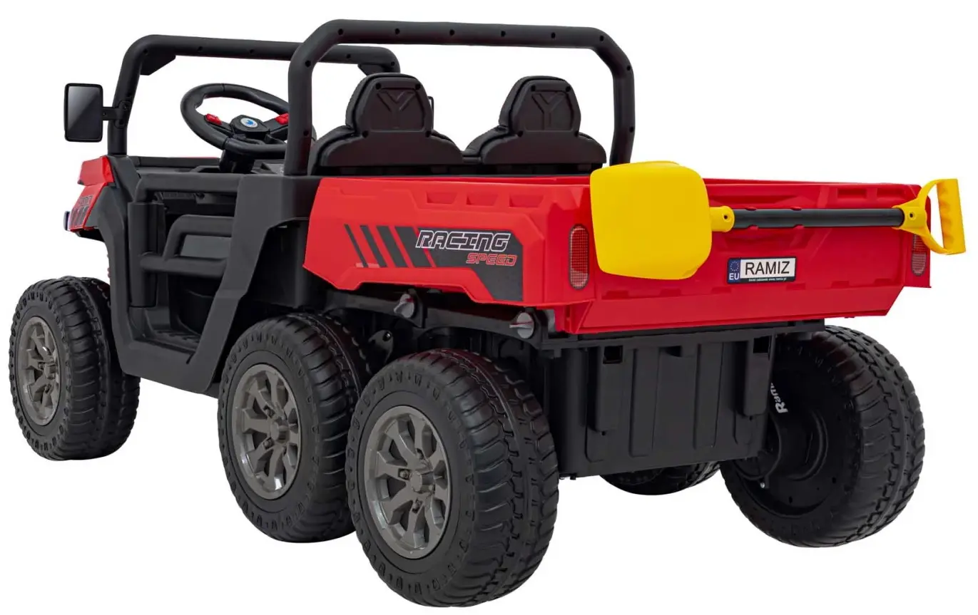 Masinuta electrica Ramiz Farmer Truck Speed 900 (Red) - 5