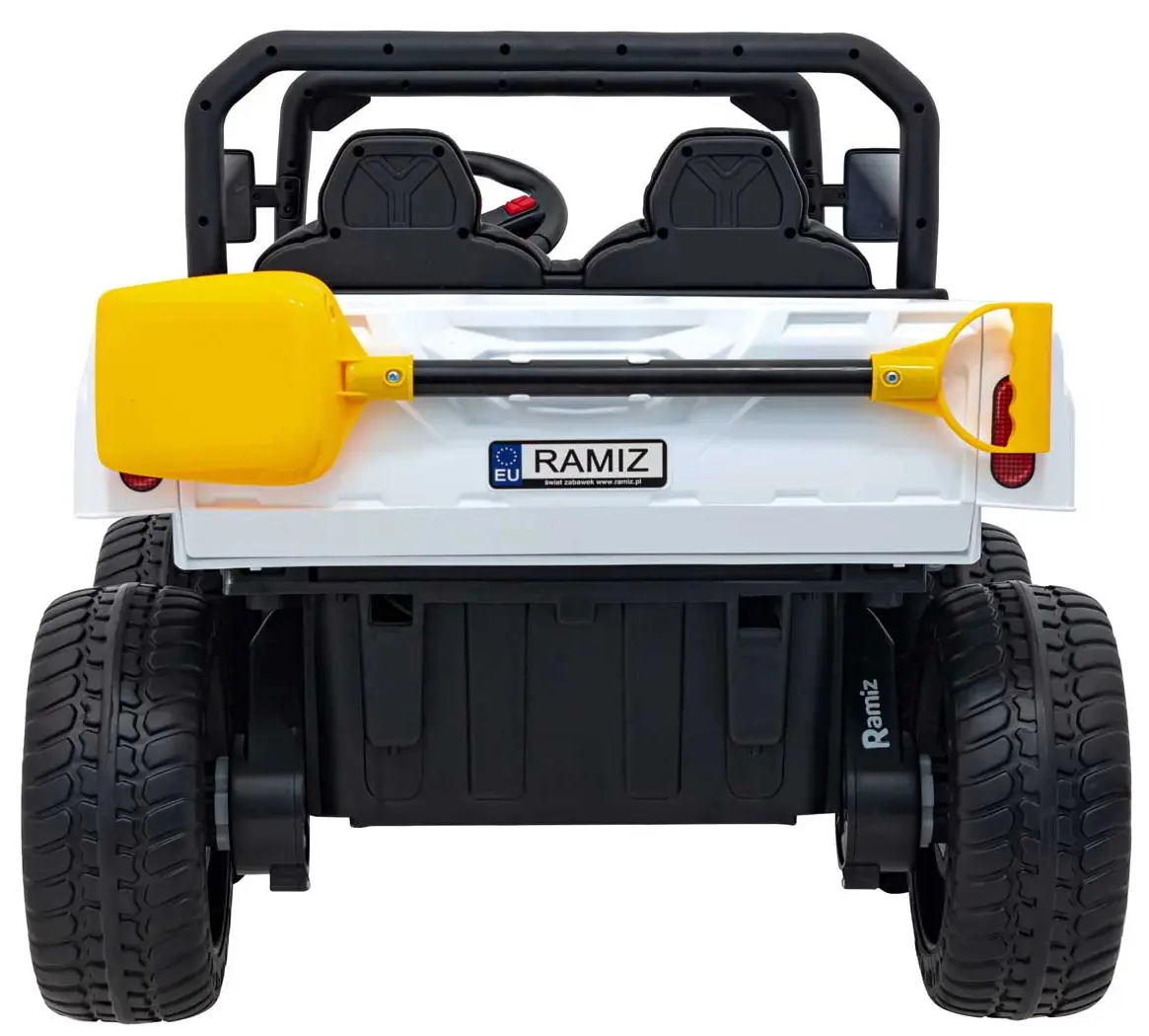 Электромобиль Ramiz Farmer Truck Speed 900 (White) - 5