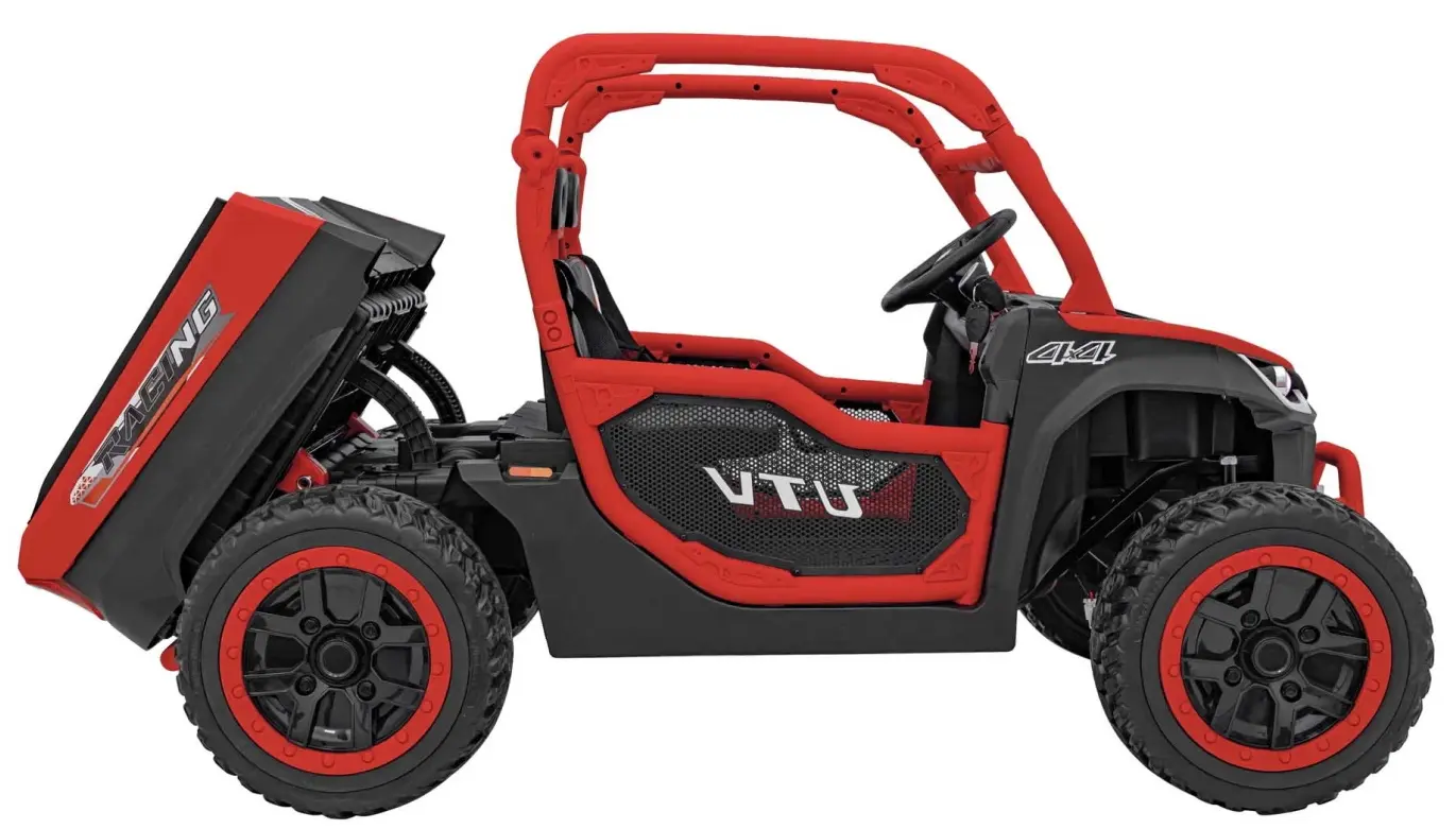 Электромобиль Ramiz Farmer Truck UTV Racing (Red) - 6