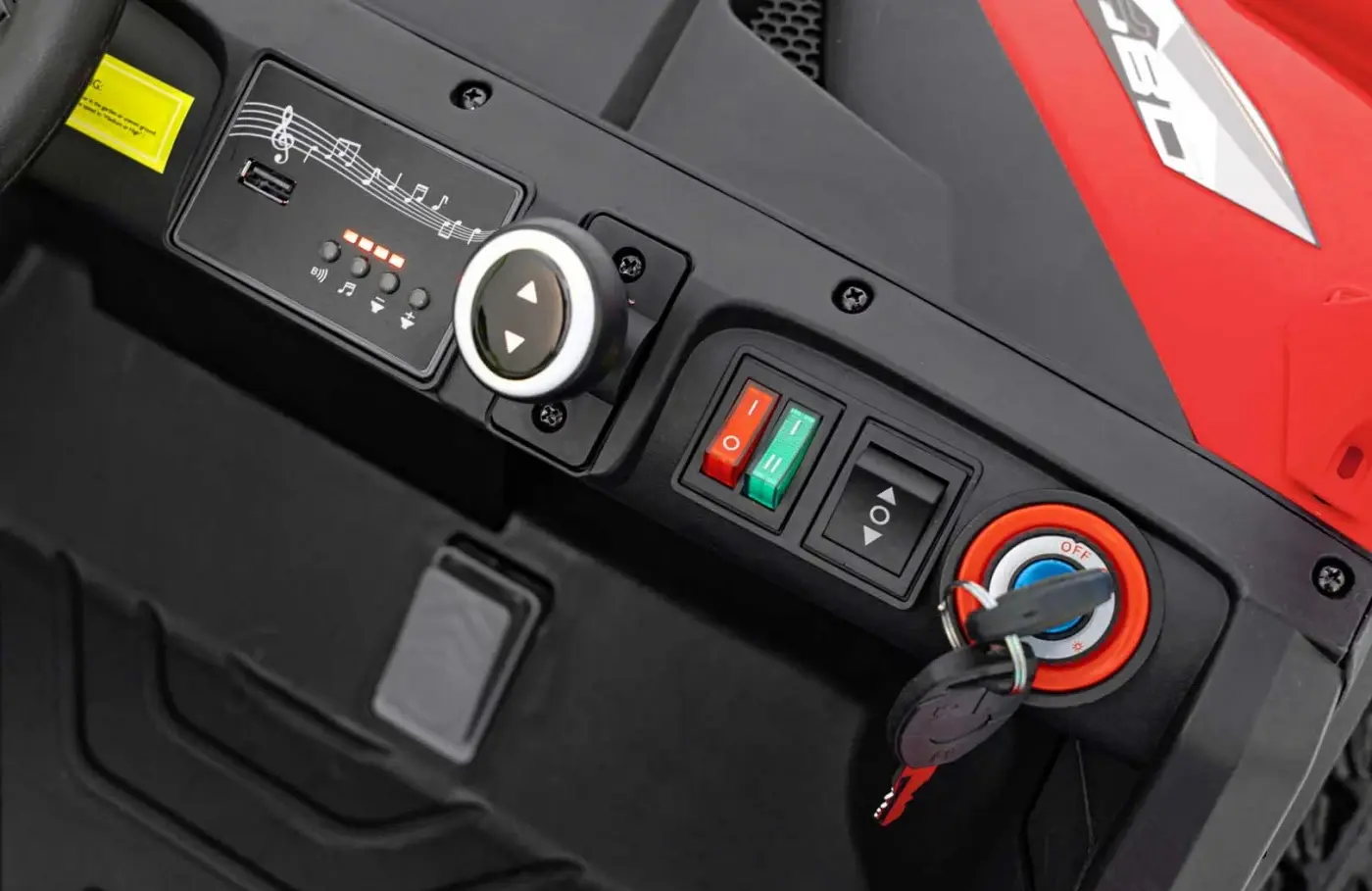 Электромобиль Ramiz Farmer Truck UTV Racing (Red) - 8