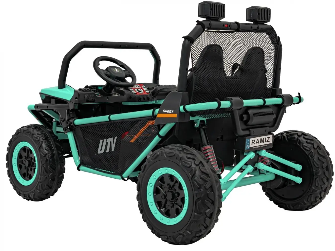 Masinuta electrica Ramiz Faster (Green)