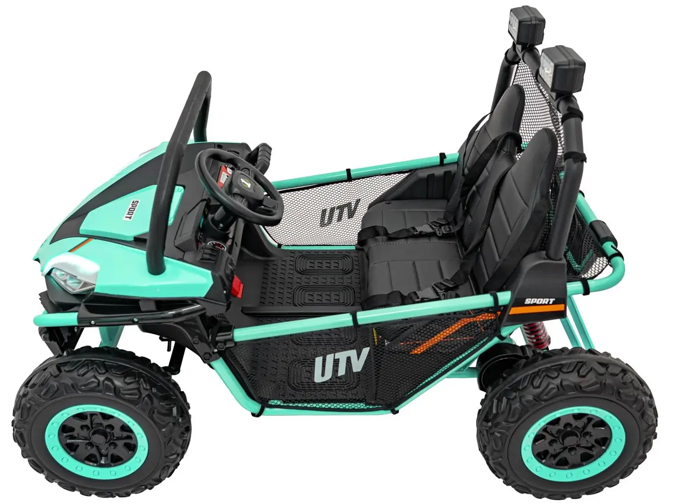 Masinuta electrica Ramiz Faster (Green)