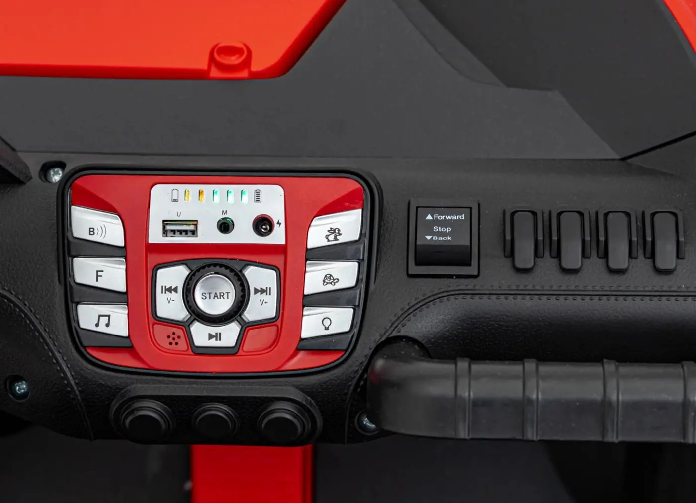 Masinuta electrica Ramiz Faster (Red)