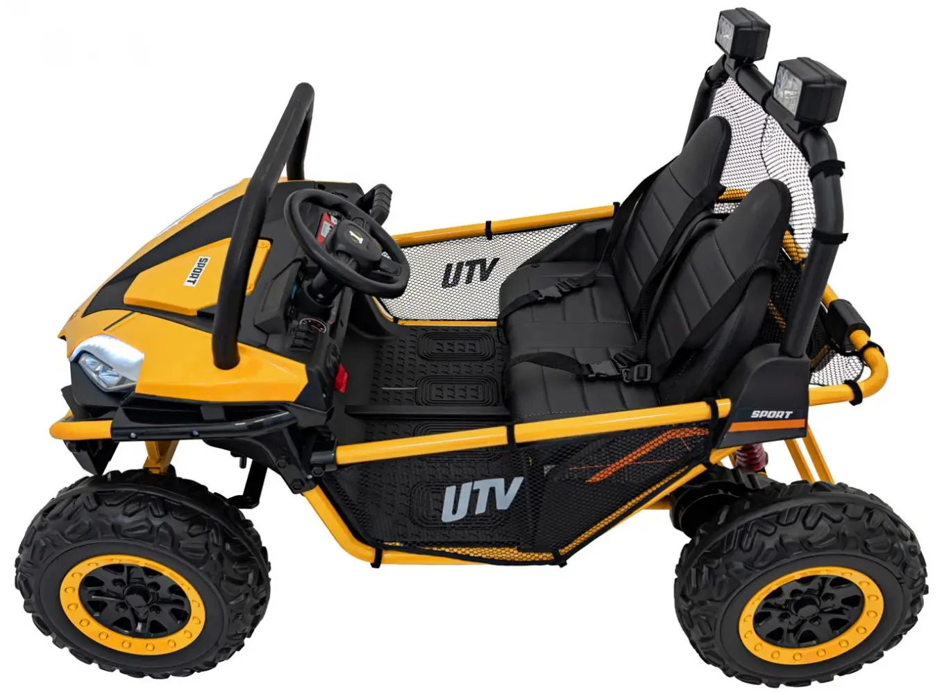 Masinuta electrica Ramiz Faster (Yellow)