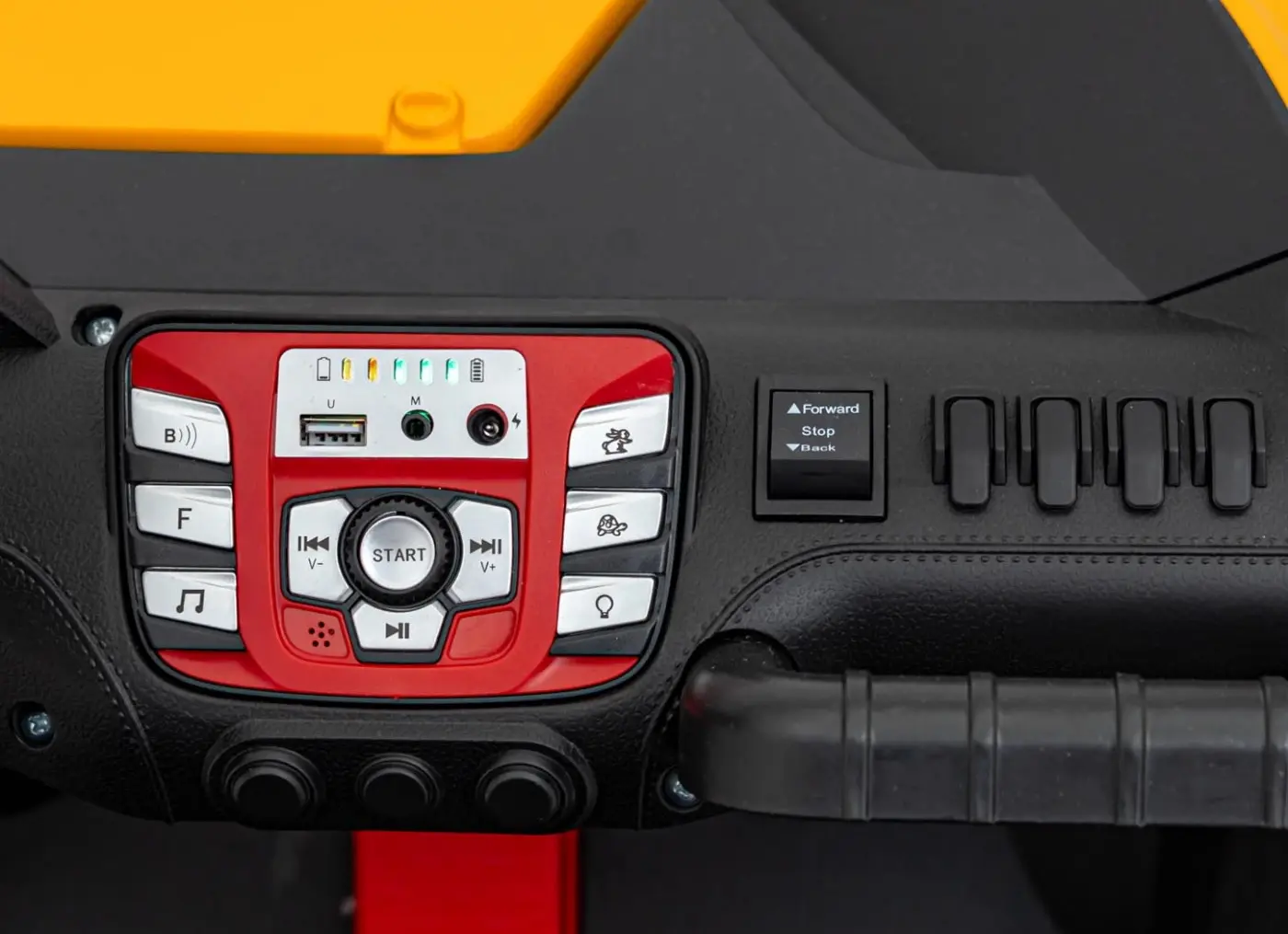 Masinuta electrica Ramiz Faster (Yellow)