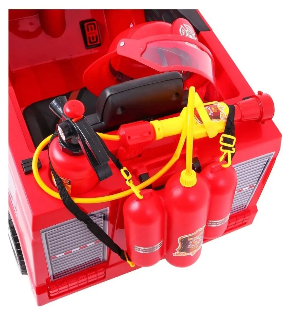 Masinuta electrica Ramiz Fire Rescue (Red) - 7