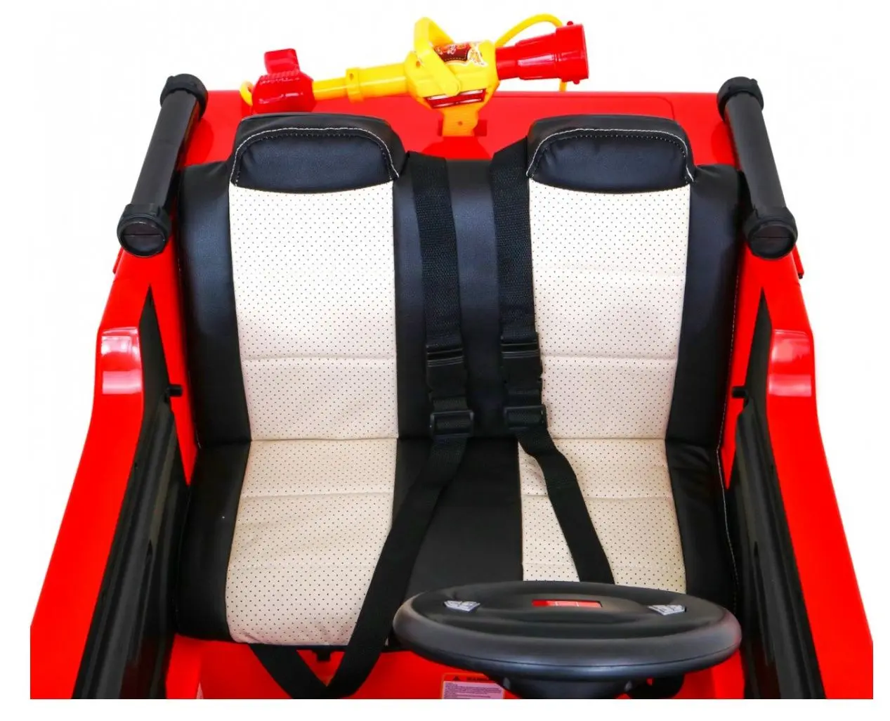 Masinuta electrica Ramiz Fire Truck (Red) - 2