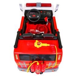 Masinuta electrica Ramiz Fire Truck (Red) Thumb