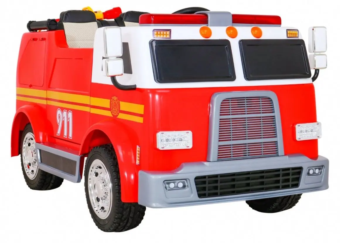 Masinuta electrica Ramiz Fire Truck (Red)