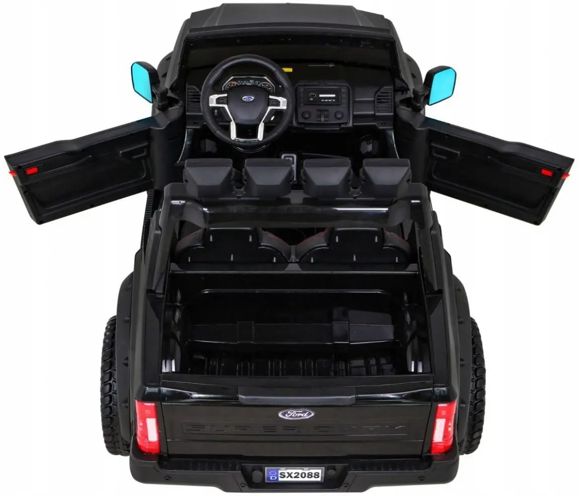 Masinuta electrica Ramiz Ford Super Duty (Black)