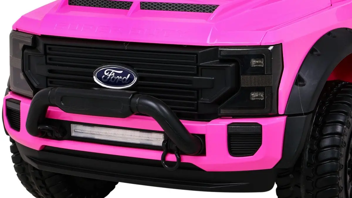 Masinuta electrica Ramiz Ford Super Duty (Pink)
