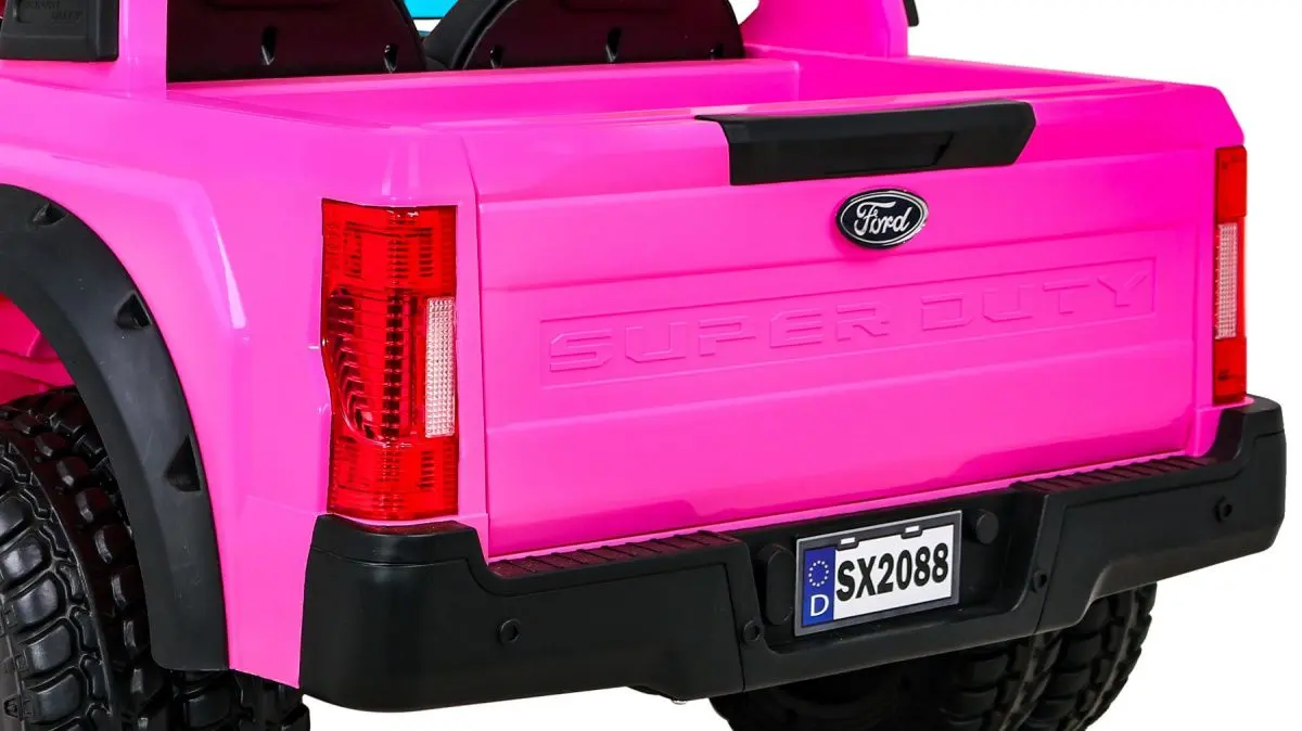 Masinuta electrica Ramiz Ford Super Duty (Pink)