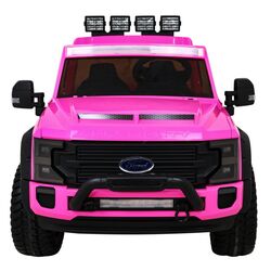 Masinuta electrica Ramiz Ford Super Duty (Pink) Thumb