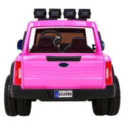 Masinuta electrica Ramiz Ford Super Duty (Pink) Thumb