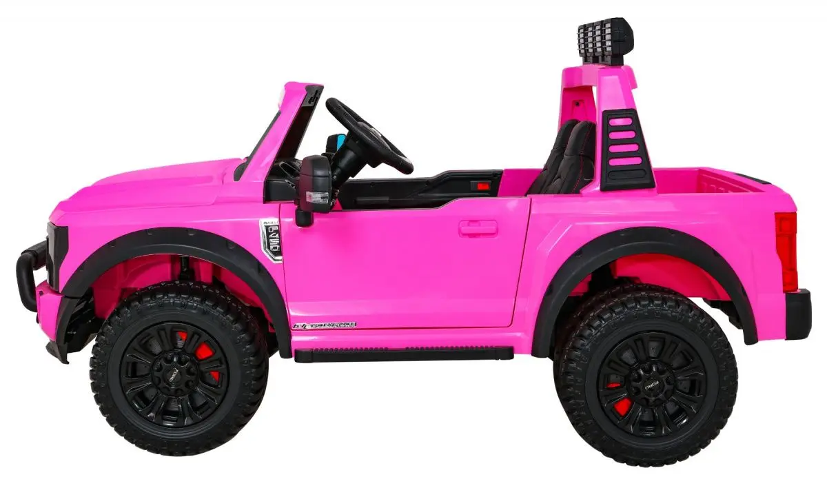 Masinuta electrica Ramiz Ford Super Duty (Pink)