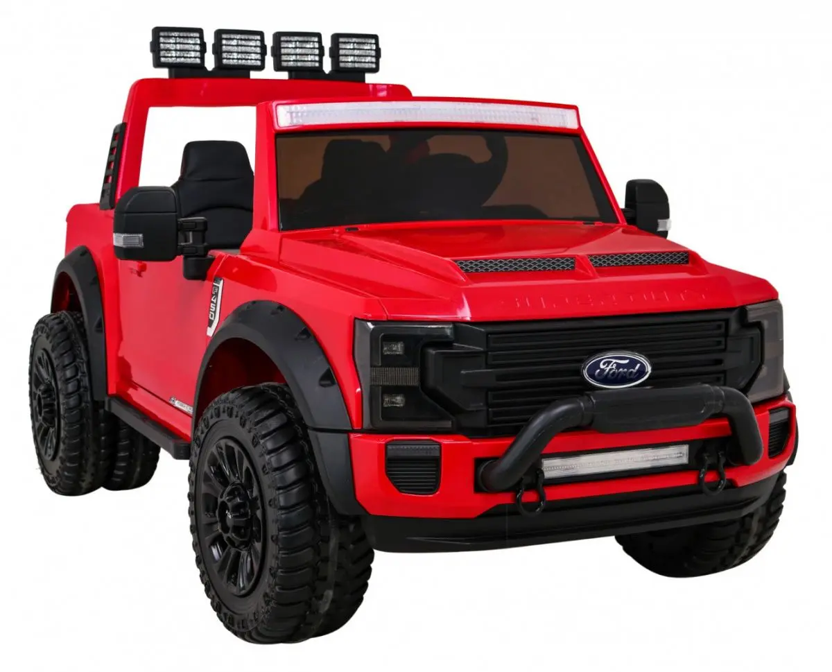 Masinuta electrica Ramiz Ford Super Duty (Red)