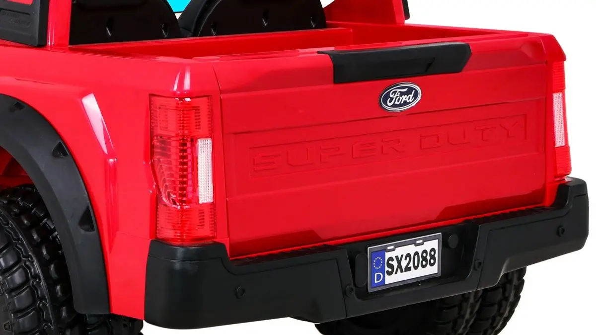 Masinuta electrica Ramiz Ford Super Duty (Red)