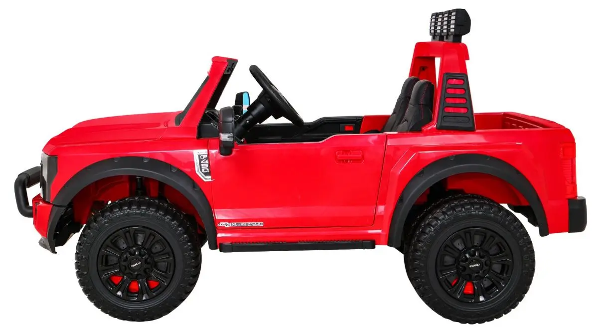 Masinuta electrica Ramiz Ford Super Duty (Red)