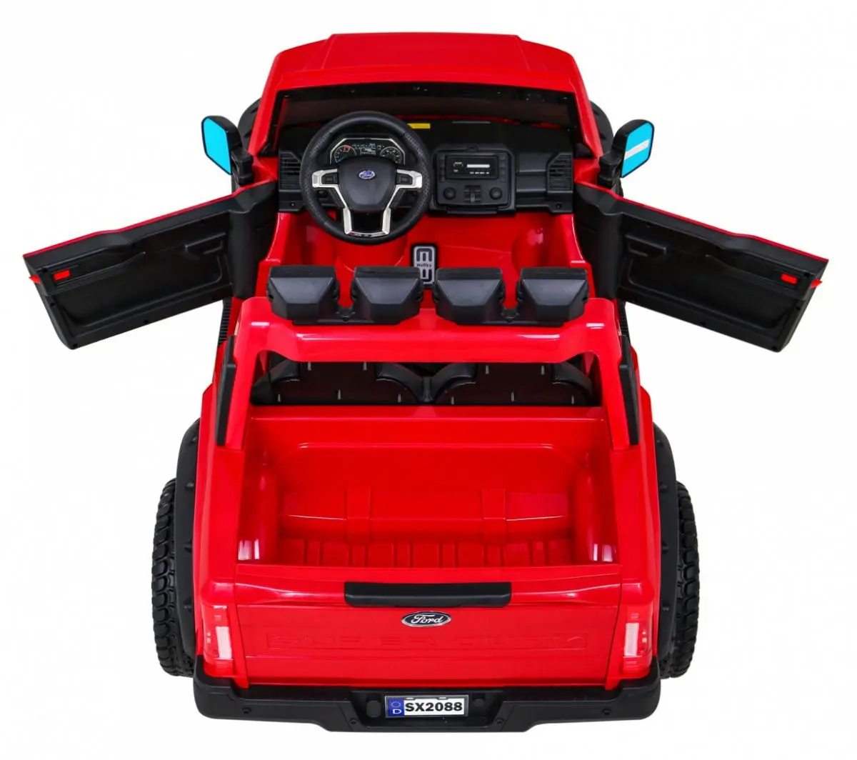 Masinuta electrica Ramiz Ford Super Duty (Red)