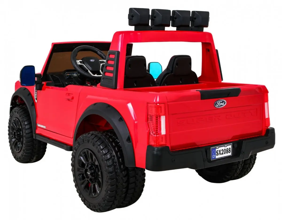 Masinuta electrica Ramiz Ford Super Duty (Red)